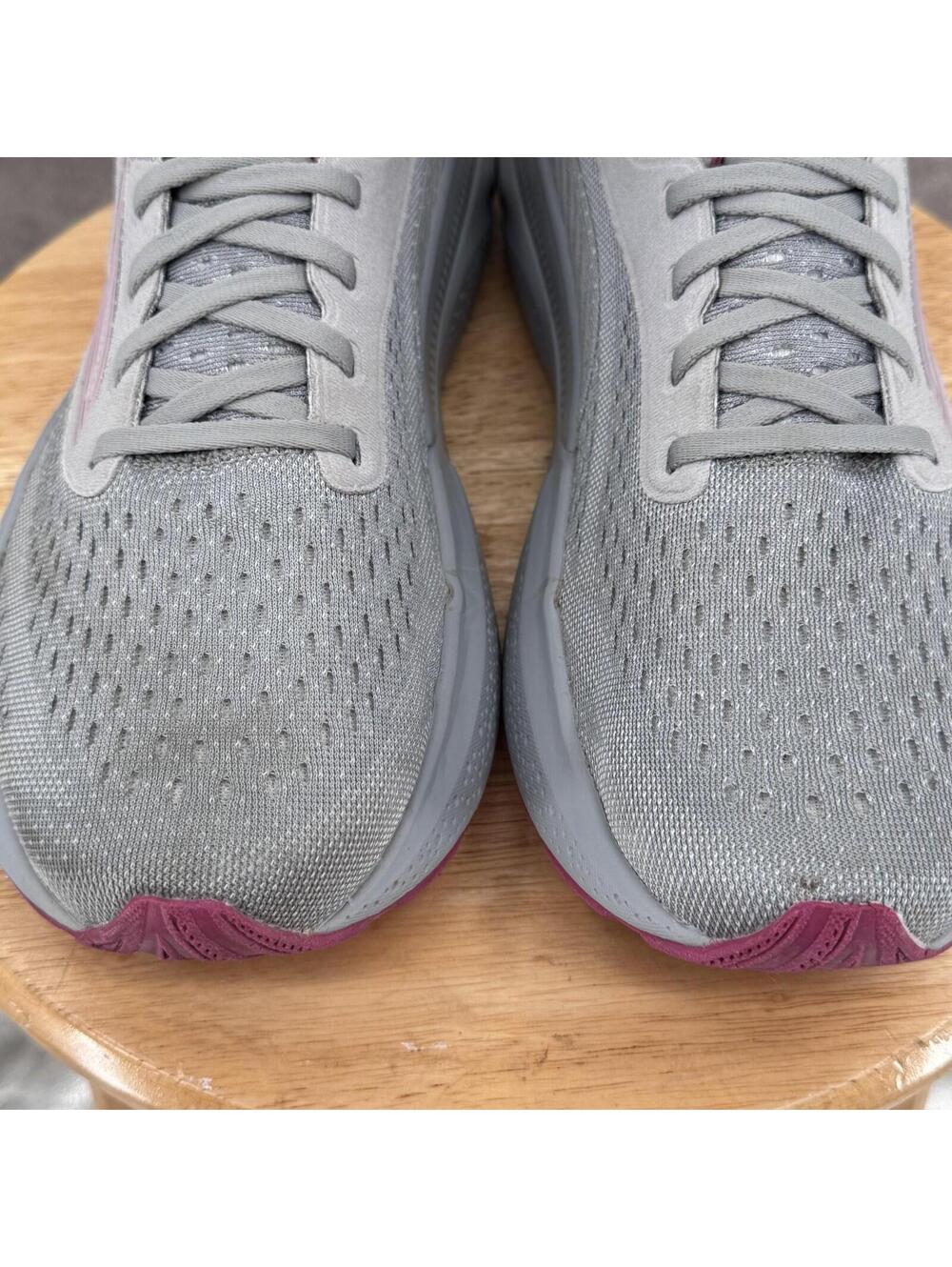 Brooks Adrenaline GTS Shoes Womens 10.5 Gray Running Sneakers Narrow 1204262A019 - Picture 11 of 16